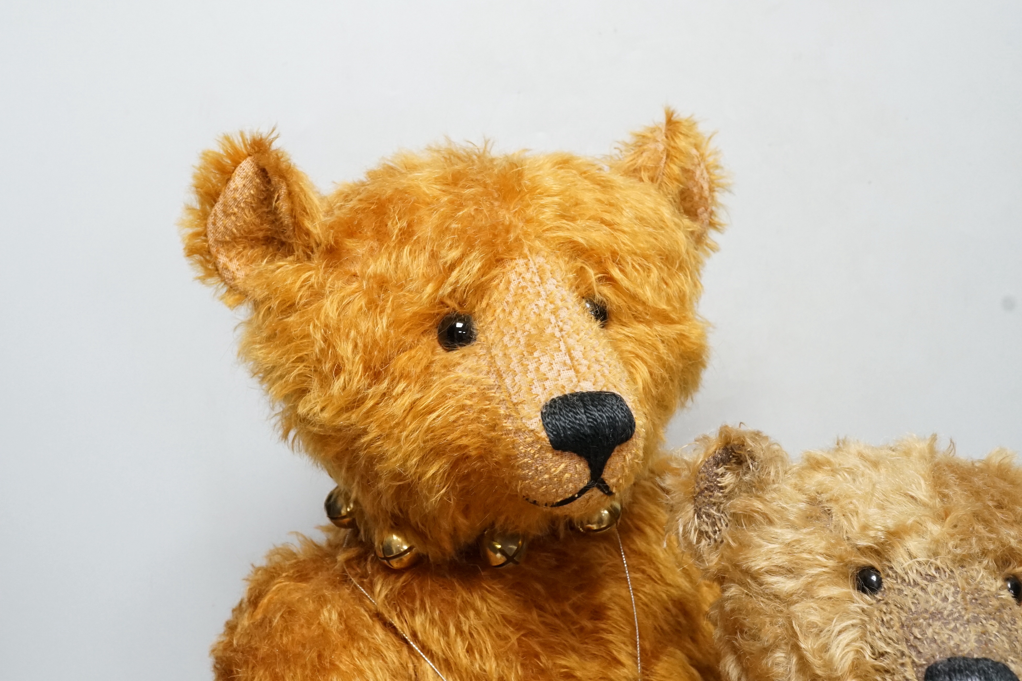 A Stier bear, 25in., made for Pam Hebbs Exclusive, with a 19in. Stier bear